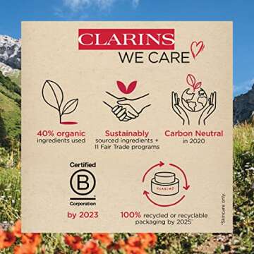 Clarins Lip Comfort Oil | Soothes, Comforts, Hydrates and Protects Lips | Sheer, High Shine Finish | Visibly Plumps | 93% Natural Ingredients | Organic Sweetbriar Rose Oil, Rich in Omega-6 and Omega-3