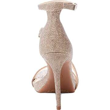 Jessica Simpson womens Rayli2 Heeled Sandal, Gold, 8 US