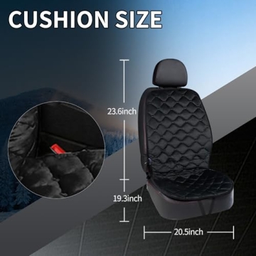 Thickened Luxury Car Seat Cushion for Winter