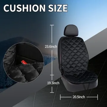 Thickened Luxury Car Seat Cushion for Winter