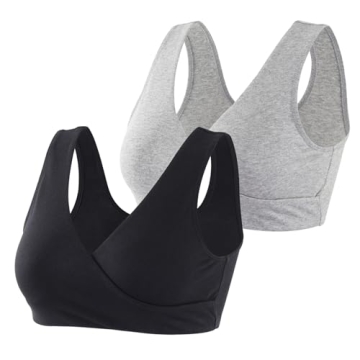 Topwhere Women's Tank Sleep Lace Nursing Bra - Comfort & Support