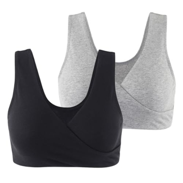 Topwhere Women's Tank Sleep Lace Nursing Bra - Comfort & Support