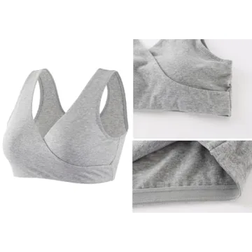 Topwhere Women's Tank Sleep Lace Nursing Bra - Comfort & Support