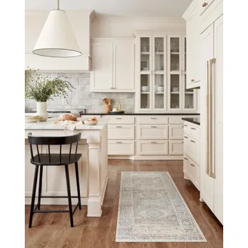 Loloi Jules JUL-07 Natural Ocean Rug Vintage Modern Design