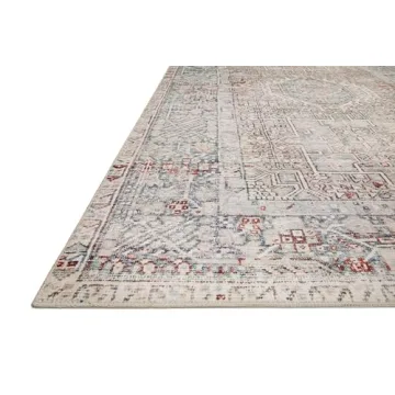 Loloi Jules JUL-07 Natural Ocean Rug Vintage Modern Design