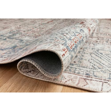 Loloi Jules JUL-07 Natural Ocean Rug Vintage Modern Design