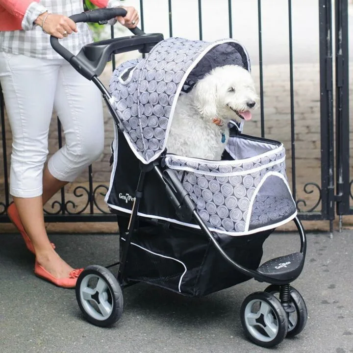 Gen7Pets Promenade Pet Stroller in Black Onyx