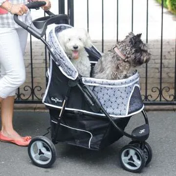 Gen7Pets Promenade Pet Stroller in Black Onyx