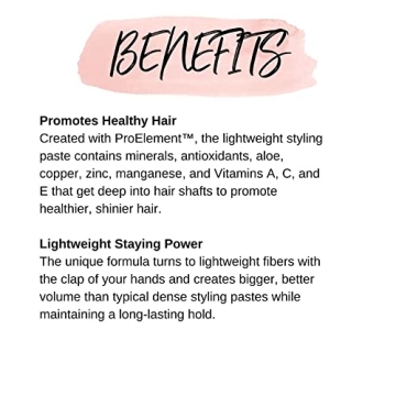 Calista Embellish Texturizing Definer, Salon Quality Lightweight Styling Paste for All Hair Types, Styling Volumizer, 5.07 oz