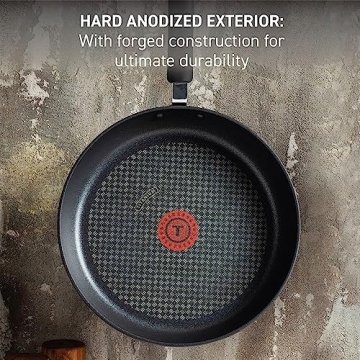 Hard Anodized Nonstick Fry Pan Set - 2 Pieces