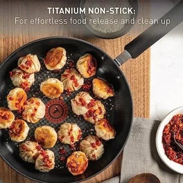 Hard Anodized Nonstick Fry Pan Set - 2 Pieces