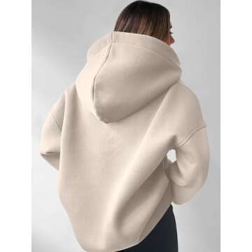 Trendy ANRABESS Oversized Hoodie for Women and Teens