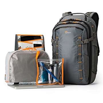 Lowepro HighLine BP 400 AW Weatherproof Daypack for Travelers