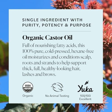 Sky Organics Organic Castor Oil for Hair, Skin & Wellness