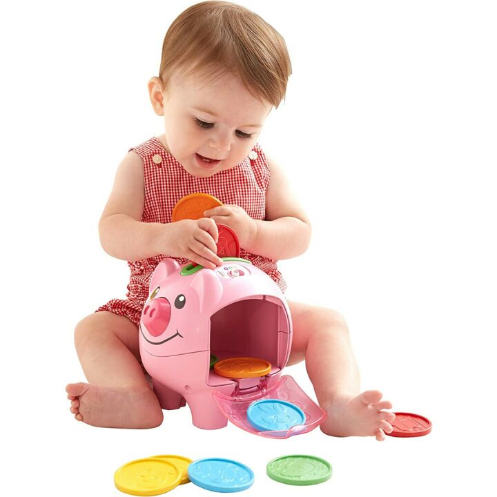 Fun Fisher-Price Laugh & Learn Piggy Bank for Kids