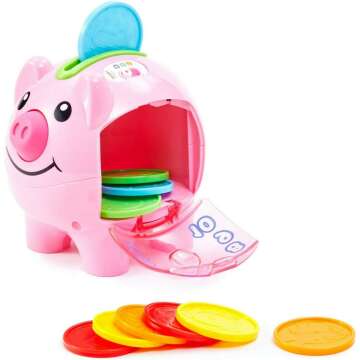 Fun Fisher-Price Laugh & Learn Piggy Bank for Kids