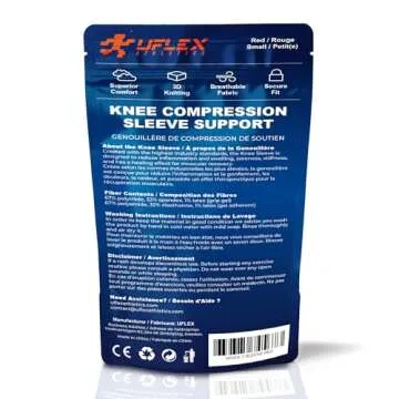 UFlex Athletics Compression Knee Brace for All Sports Support