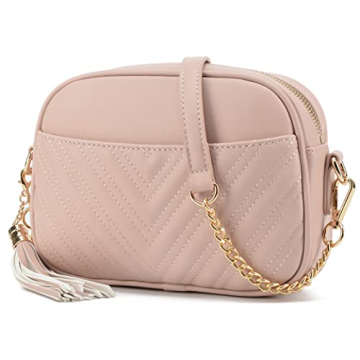 Stylish Lola Mae Quilted Crossbody Bag for Women