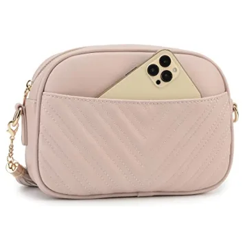 Stylish Lola Mae Quilted Crossbody Bag for Women