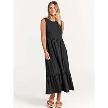 ANRABESS Women's Summer Casual Sleeveless Sundress