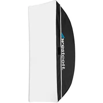 Westcott Rapid Box Switch 1x2 Portable Photography Studio and On Location Stripbank Softbox - Compatible with Multiple Photography Lighting Brands