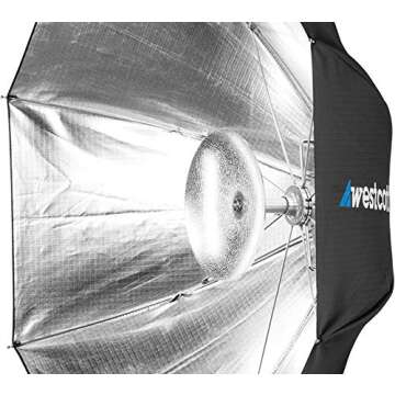 Westcott Rapid Box Switch 1x2 Portable Photography Studio and On Location Stripbank Softbox - Compatible with Multiple Photography Lighting Brands