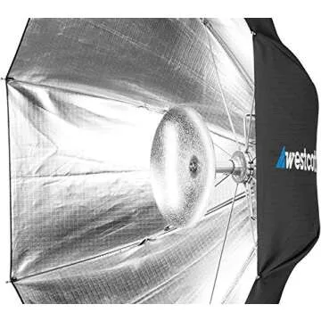 Westcott Rapid Box Switch 1x2 Portable Photography Studio and On Location Stripbank Softbox - Compatible with Multiple Photography Lighting Brands