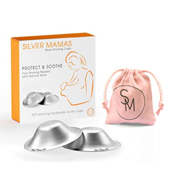 Silver Mamas Nursing Cups for Comfort During Breastfeeding