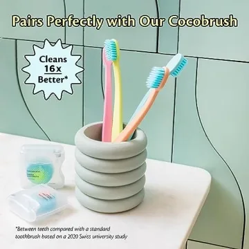 Cocofloss Woven Dental Floss - Effective, Coconut-Scented & Kid-Friendly