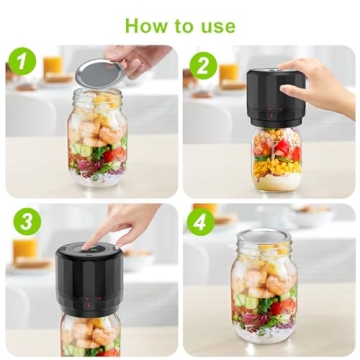 M11 Electric Vacuum Sealer for Mason Jars