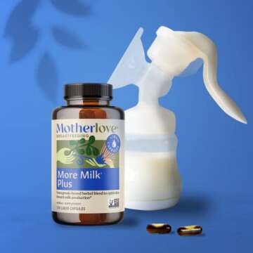 Motherlove More Milk Plus Lactation Support Capsules