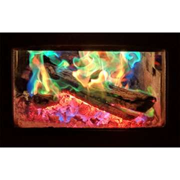 Vibrant Mystical Fire Colorant for Indoor and Outdoor Fun
