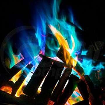 Vibrant Mystical Fire Colorant for Indoor and Outdoor Fun