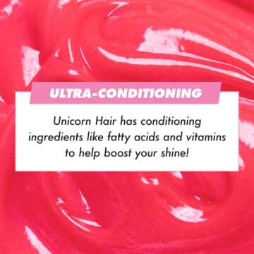 Lime Crime Full Coverage Unicorn Hair Dye, Bubblegum Rose - Damage-Free Semi-Permanent Hair Color Conditions & Moisturizes - Temporary Hair Tint Kit Has A Sugary Citrus Vanilla Scent - Vegan