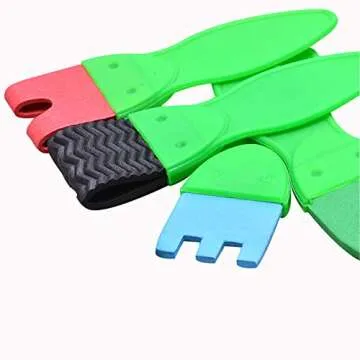 YallFairy Washable Paint Brushes Set for Kids Art Fun