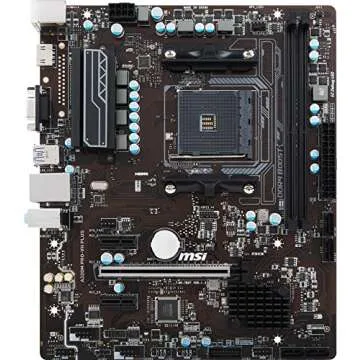 MSI ProSeries AMD Ryzen A320 DDR4 VR Ready HDMI USB 3 micro-ATX Motherboard (A320M PRO-VH PLUS)