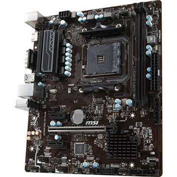 MSI ProSeries AMD Ryzen A320 DDR4 VR Ready HDMI USB 3 micro-ATX Motherboard (A320M PRO-VH PLUS)