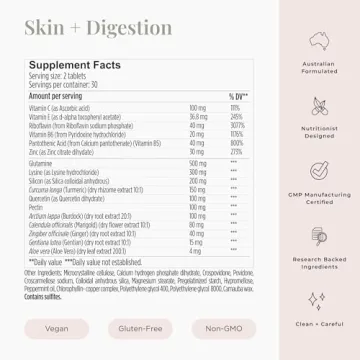 JSHealth Vitamins Skin & Digestion Formula for Clear Skin