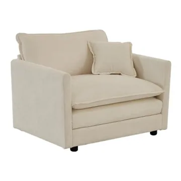 Tmsan Chenille Oversized Accent Chair for Living Spaces