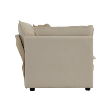 Tmsan Chenille Oversized Accent Chair for Living Spaces