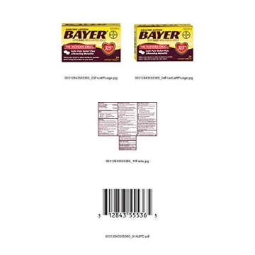 Bayer Aspirin 325mg Coated Tablets for Trusted Pain Relief