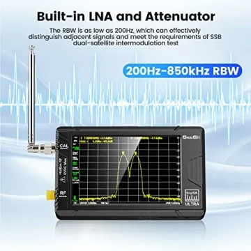 SeeSii TinySA Ultra Spectrum Analyzer with 4.0" Display