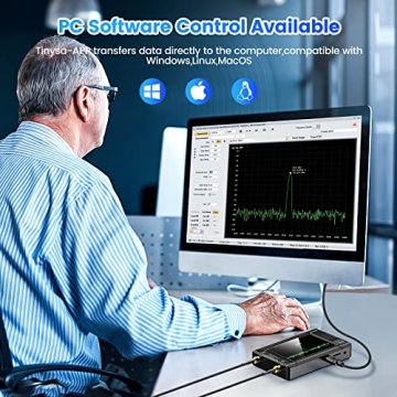 SeeSii TinySA Ultra Spectrum Analyzer with 4.0" Display