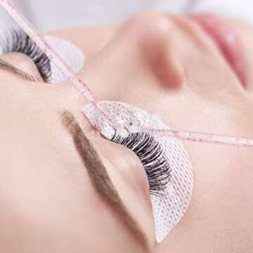 ZYIGYI 500 Pcs Disposable Micro Applicator Brush for Eyelash Extension, Micro Cotton Swabs, Lips Mascara Wands Pink