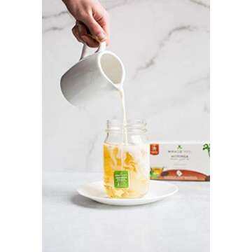 Miracle Tree - Organic Moringa Superfood Tea, 25 Individually Sealed Tea Bags, Rooibos (Keto, Detox, Energy & Immunity Booster, Vegan, Gluten-Free, Organic, Non-GMO, Caffeine-Free)