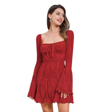 Elegant Vintage Corset Mini Dress for Women
