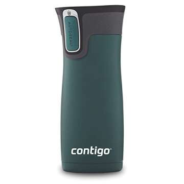 Contigo West Loop Stainless Steel Vacuum-Insulated Travel Mug with Spill-Proof Lid, Keeps Drinks Hot...