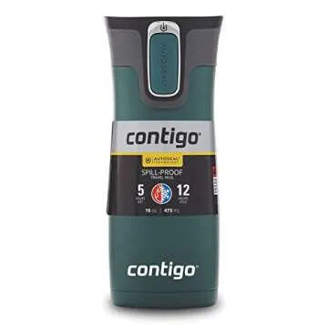 Contigo Stainless Steel Travel Mug - Spill-Proof, Insulated