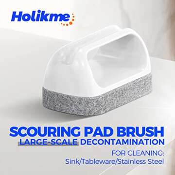 Holikme 7 Pack Deep Cleaning Brush Set for Every Surface