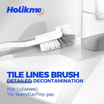 Holikme 7 Pack Deep Cleaning Brush Set for Every Surface
